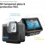 Spigen SGP Glass tR SLIM 9H Multi Pack F2P/L2P for GoPro Hero series 9,10,11 4K - 4 Τεμ. - AGL09190