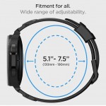 Θήκη Spigen SGP Rugged Band Λουράκι για Samsung GALAXY WATCH 7 40 mm/44 mm (2024) FE (2024) 6/6 Classic 5/5 Pro 4/4 Classic - 20MM - ΜΑΥΡΟ - AMP04031