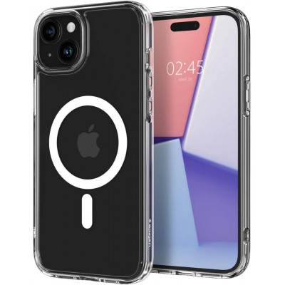 Θήκη Spigen SGP Crystal Hybrid MagSafe MAGFIT για Apple iPhone 15 PLUS 6.7 - ΛΕΥΚΟ - ACS06463