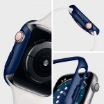 Spigen SGP Thin Fit θήκη για Apple Watch SERIES 6, 5, 4, SE - 44mm - METALLIC ΜΠΛΕ - ACS02223