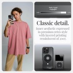 Θήκη Spigen SGP Ultra Hybrid MAGSAFE για Apple iPhone 16 PRO MAX 6.9 2024 - RETRO Classic ΜΑΥΡΟ - ACS08383