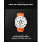 Spigen SGP WBS2 Λουράκι ΣΙΛΙΚΟΝΗΣ για SAMSUNG GALAXY WATCH 8 / CLASSIC (40 / 44 / 46 MM) - ΜΑΥΡΟ - AMP10151