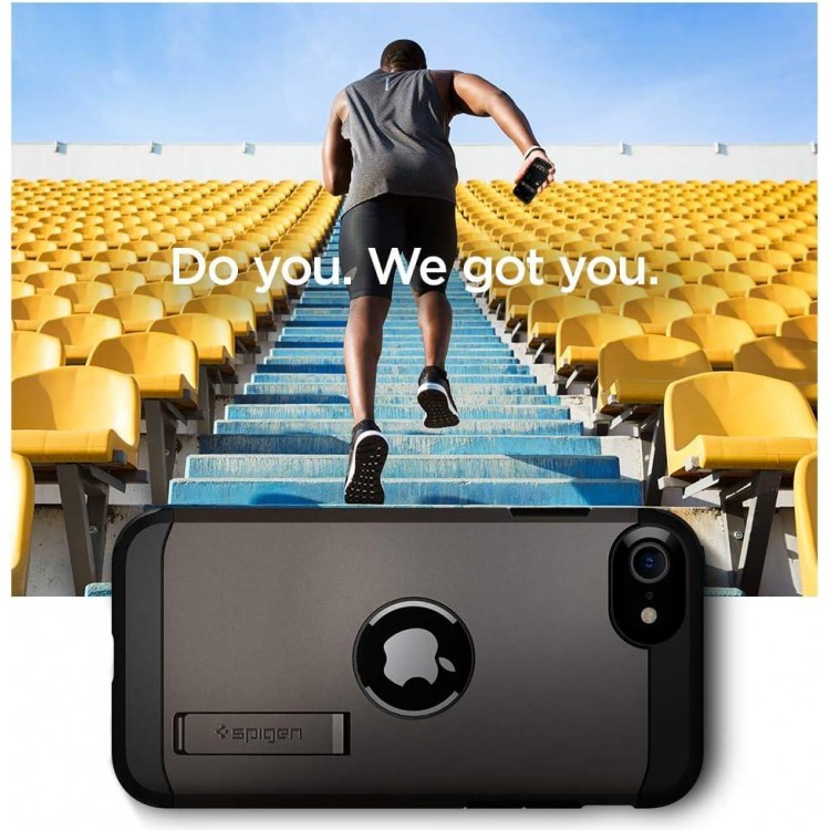 Θήκη Spigen SGP TOUGH Armor 2 για APPLE iPhone SE 2020/2022 - ΓΡΑΦΙΤΗΣ - ACS00949