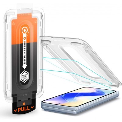 Spigen SGP Γυαλί προστασίας GLAS.tR ”EZ FIT” 2-PACK SLIM FC για Google Pixel 10 Pro FOLD , 2 TEM - ΔΙΑΦΑΝΟ - AGL09665