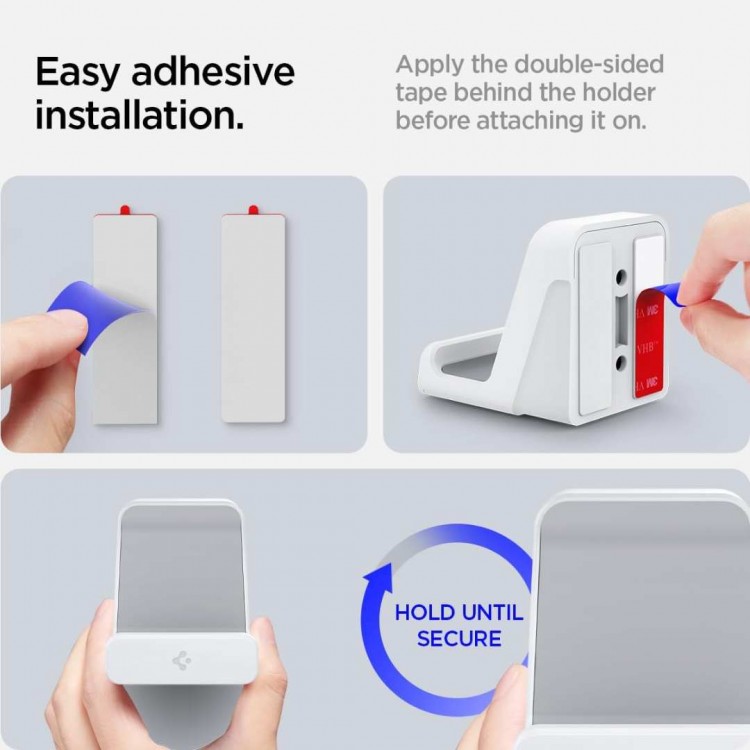 Spigen SGP Aluminum Universal VG300 Βάση για PS5 Digital Edition, Playstation Controller, Xbox, PS4, PS5 & Nintendo Dual Sense Controller - ΛΕΥΚΟ - 2 TEM. - AMP06397