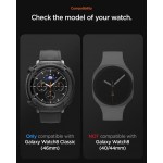 Θήκη Spigen SGP Rugged Armor για SAMSUNG GALAXY WATCH 8 CLASSIC 46mm 2025 - ΜΑΥΡΟ - ACS10012