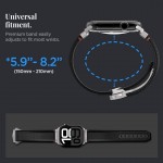 Spigen SGP Classic Fit Strap λουράκι για Apple Watch Ultra 2/1 49mm, Series 10 46mm, 9/8/7 45mm, SE2/SE/6/5/4 44mm, 3/2/1 42mm - ΜΑΥΡΟ - AMP09304
