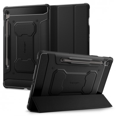 Θήκη Spigen SGP RUGGED ARMOR PRO για SAMSUNG GALAXY TAB S10 FE 10.9 X5206B 2025 - BLACK - ACS09380