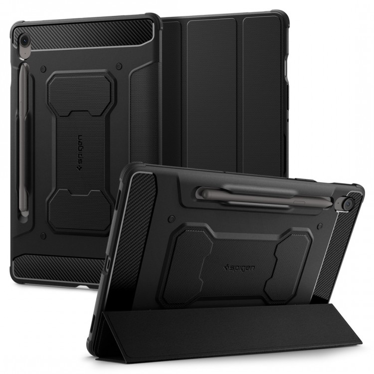 Θήκη Spigen SGP RUGGED ARMOR PRO για SAMSUNG GALAXY TAB S10 FE 10.9 X5206B 2025 - BLACK - ACS09380