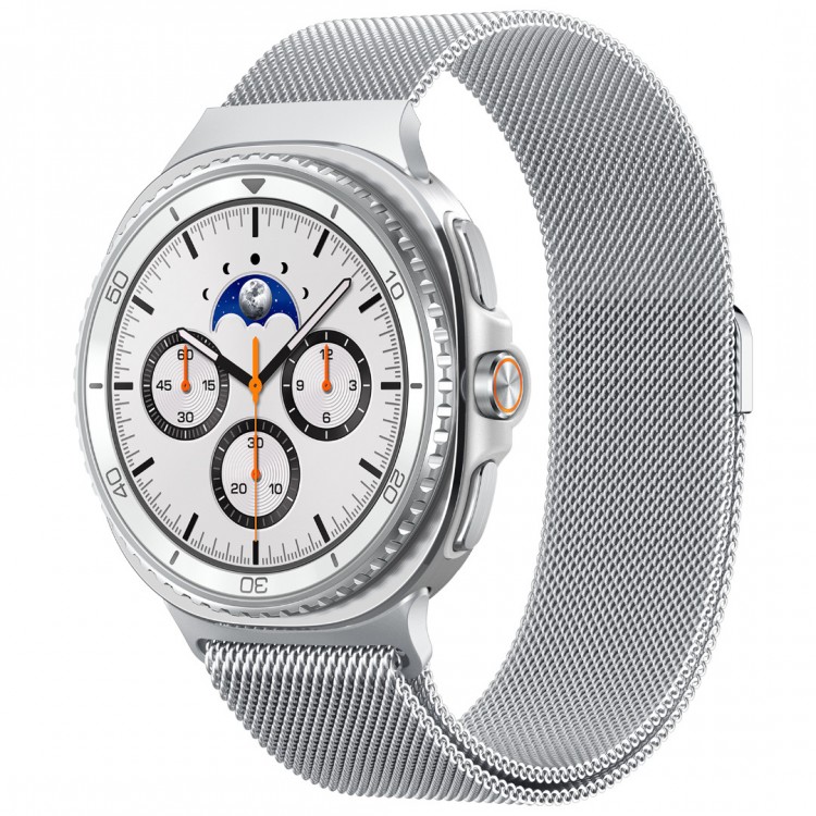 Spigen SGP Metal Fit BAND Λουράκι για Samsung Galaxy Watch 8 (40/44/46mm) - ΑΣΗΜΙ - AMP10121