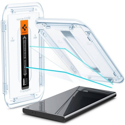 Spigen SGP Γυαλί προστασίας ALM GLAS.tR SLIM FC για SAMSUNG GALAXY S24 ULTRA 5G 2024 , 2 TEM - ΔΙΑΦΑΝΟ - AGL07495