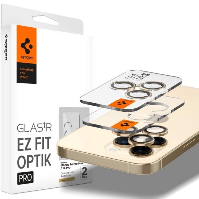 SPIGEN SGP OPTIK.TR EZ FIT CAMERA PROTECTOR Γυαλί προστασίας ΦΑΚΩΝ 9H για CAMERA LENS για Apple IPHONE 14 PRO/ 14 PRO MAX/ 15 PRO/ 15 PRO MAX - ΜΑΥΡΟ - AGL05598 - 2-TEM