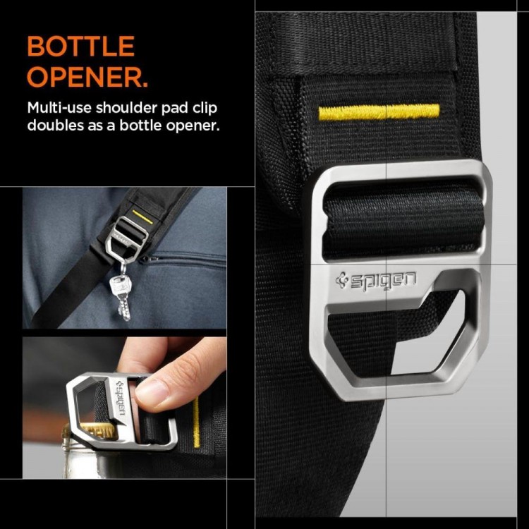 Spigen SGP Dynamic Shield KD410 WAIST SLING Τσαντάκι μεταφοράς για Smartphones/Αξεσουάρ - ΜΑΥΡΟ - AFA07482