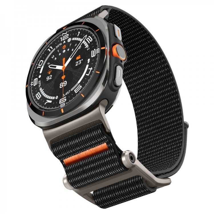 Spigen SGP DuraPro Flex Ultra λουράκι για SAMSUNG GALAXY WATCH ULTRA (47 MM) - ΜΑΥΡΟ - AMP08773