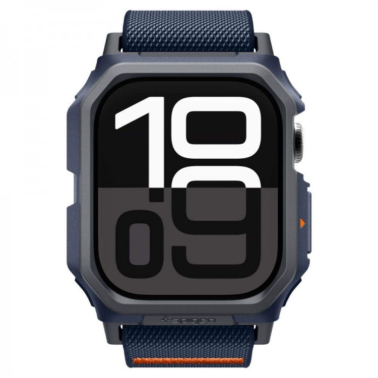 Θήκη Spigen SGP LITE FIT ”PRO” BAND με ΛΟΥΡΑΚΙ για APPLE WATCH SERIES 10 - 46 MM - NAVY ΜΠΛΕ - ACS08925