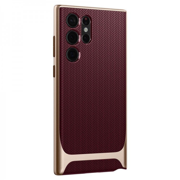 Θήκη SPIGEN SGP Neo Hybrid για Samsung Galaxy S22 ULTRA - BURGUNDY ΚΟΚΚΙΝΟ - ACS04382