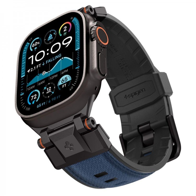 Spigen SGP DuraPro Armor λουράκι για APPLE WATCH Ultra 2/1 49mm / 9/8/7 45mm / SE/6/5/4 44mm / 3/2/1 42mm - NAVY ΜΠΛΕ - AMP09103