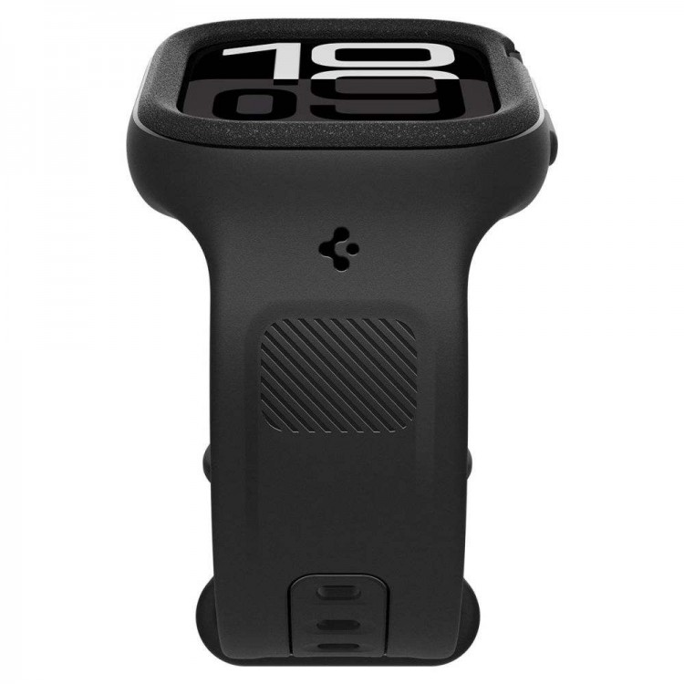 Spigen SGP VAULT PRO BAND Θήκη με Λουράκι για Apple Watch series 10 (46 MM) - MAΥΡΟ - ACS09391