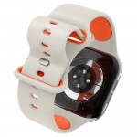 Spigen SGP NANO POP BAND Λουράκι για Apple Watch series 6 / 7 / 8 / 9 / 10 / SE / ULTRA 1 / 2 (44 / 45 / 46 / 49 MM) - ΜΠΕΖ ΠΟΡΤΟΚΑΛΙ - AMP09323