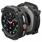 Θήκη Spigen SGP Rugged Armor για SAMSUNG GALAXY WATCH 8 CLASSIC 46mm 2025 - ΜΑΥΡΟ - ACS10012