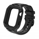 Θήκη TECH PROTECT ARMOUR με λουράκι για HUAWEI WATCH FIT 3 / 4 / 4 PRO - ΜΑΥΡΟ