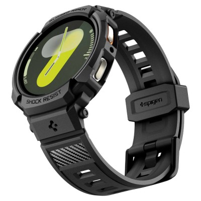 Θήκη Spigen SGP Rugged Armor PRO για Samsung GALAXY WATCH 8 2025 - 44MM - ΜΑΥΡΟ - ACS10007