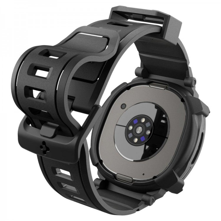 Θήκη Spigen SGP Rugged Armor PRO για Samsung GALAXY WATCH 8 CLASSIC 2025 - 46MM - ΜΑΥΡΟ - ACS10013
