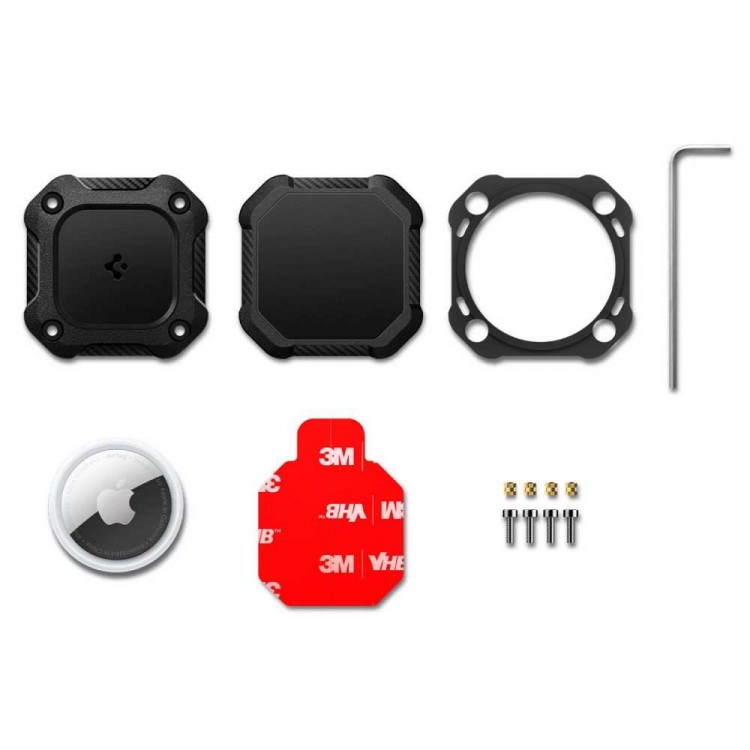 Θήκη SPIGEN SGP TOUGH ARMOR IP Αδιάβροχη για APPLE AIRTAG 1 / 2 - ΜΑΥΡΟ - ACS09781