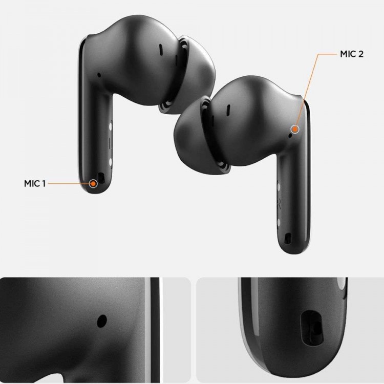 SPIGEN SGP SA2400 ANC TW S10 IN-EAR Ασύρματα ακουστικά Bluetooth - ΛΕΥΚΟ - ASD07962