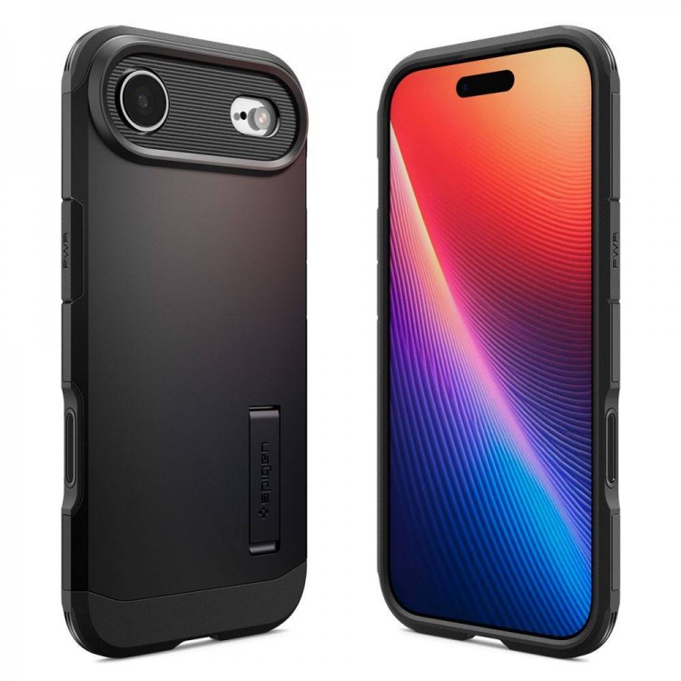Θήκη Spigen SGP Tough Armor T MagFit MAGSAFE για Apple iPhone 17 AIR 6.6 5G 2025 - ΜΑΥΡΟ - ACS10324