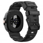 Spigen SGP WBS2 Λουράκι ΣΙΛΙΚΟΝΗΣ για SAMSUNG GALAXY WATCH 8 / CLASSIC (40 / 44 / 46 MM) - ΜΑΥΡΟ - AMP10151