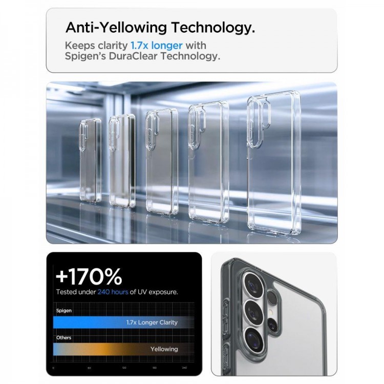 Θήκη Spigen SGP Ultra Hybrid για Samsung Galaxy S26 ULTRA 5G 2026 - SPACE CRYSTAL/ΔΙΑΦΑΝΟ - ACS10678