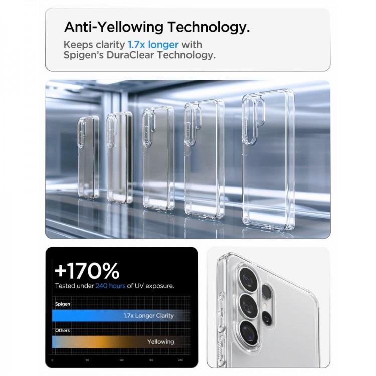 Θήκη Spigen SGP Ultra Hybrid για Samsung Galaxy S26 ULTRA 5G 2026 - ΔΙΑΦΑΝΟ - ACS10677