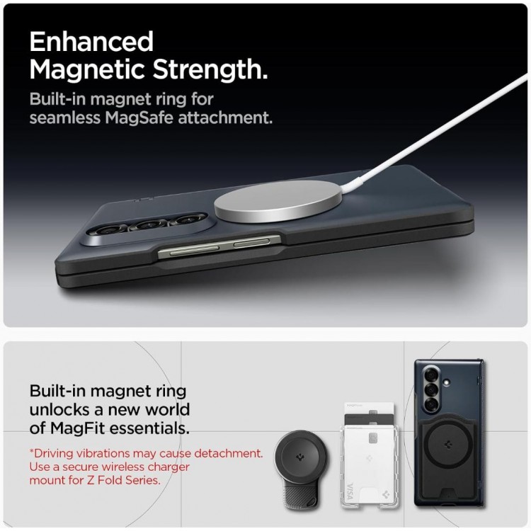 Θήκη Spigen SGP Slim Armor Pro για SAMSUNG GALAXY Z FOLD 7 2025 - Metalslate ΜΠΛΕ - ACS09552