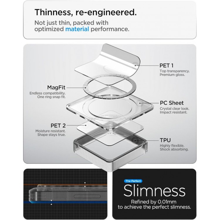 Θήκη Spigen SGP Ultra Hybrid MagFit MagSafe για Samsung Galaxy S26 ULTRA 5G 2026 - zero one ΜΑΥΡΟ - ACS10682