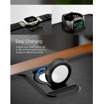 Spigen SGP Επιτραπέζια βάση Organizer για Apple Watch Band S340 με λειτουργία φόρτισης, 90° σύστημα περιστροφής & αποθηκευτικούς χώρους - ΜΑΥΡΟ - AMP07602