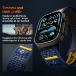 Spigen SGP ATHLEX AIR Band / λουράκι για Apple Watch series Ultra 2/1 49mm, Series 10 46mm και Series 9/8/7/6/5/4/SE 45mm, 44mm - ACTIVE NAVY ΜΠΛΕ - AMP09036