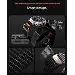 Spigen SGP DuraPro Flex Ultra λουράκι για SAMSUNG GALAXY WATCH 8 44 mm/40 mm, 8 Classic 46 mm (2025) - ΜΑΥΡΟ - AMP10116