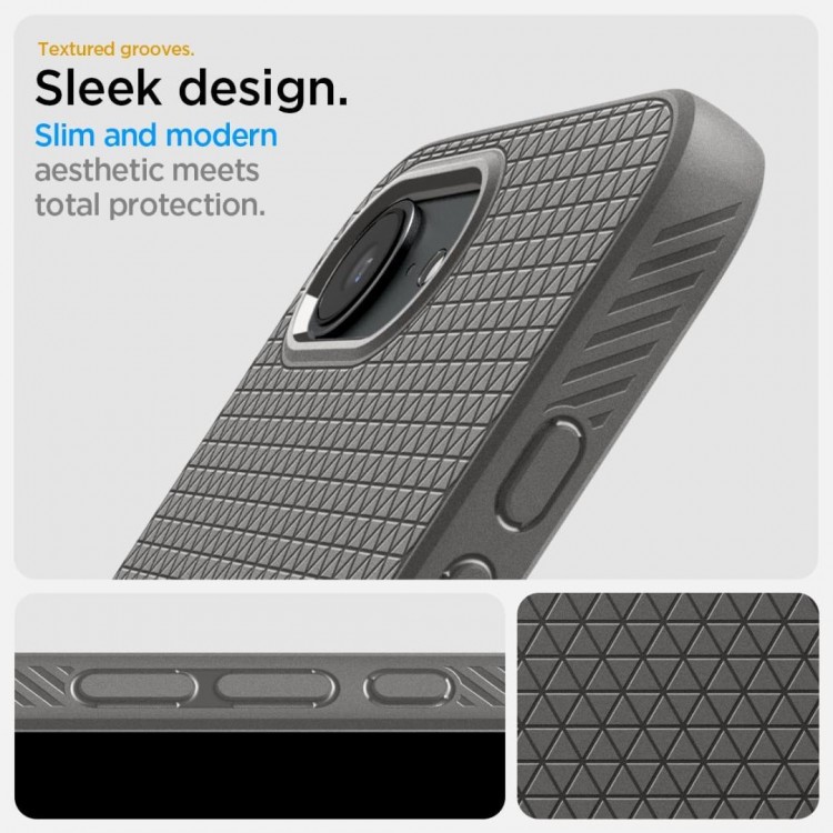 Θηκη Spigen SGP Liquid AIR για Apple iPhone 16e 6.1 2025 - Marble ΓΚΡΙ - ACS09532