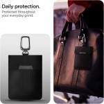 Spigen Klasden Πορτοφόλι,  RFIDShield Προστασία (CarKey) , KEYLESS RFID SIGNAL BLOCKER - ΜΑΥΡΟ - AFA03754