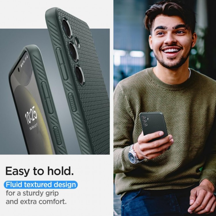 Θήκη Spigen SGP LIQUID AIR για Samsung Galaxy S24+ PLUS 5G 2024 - Abyss Πράσινο - ACS07328