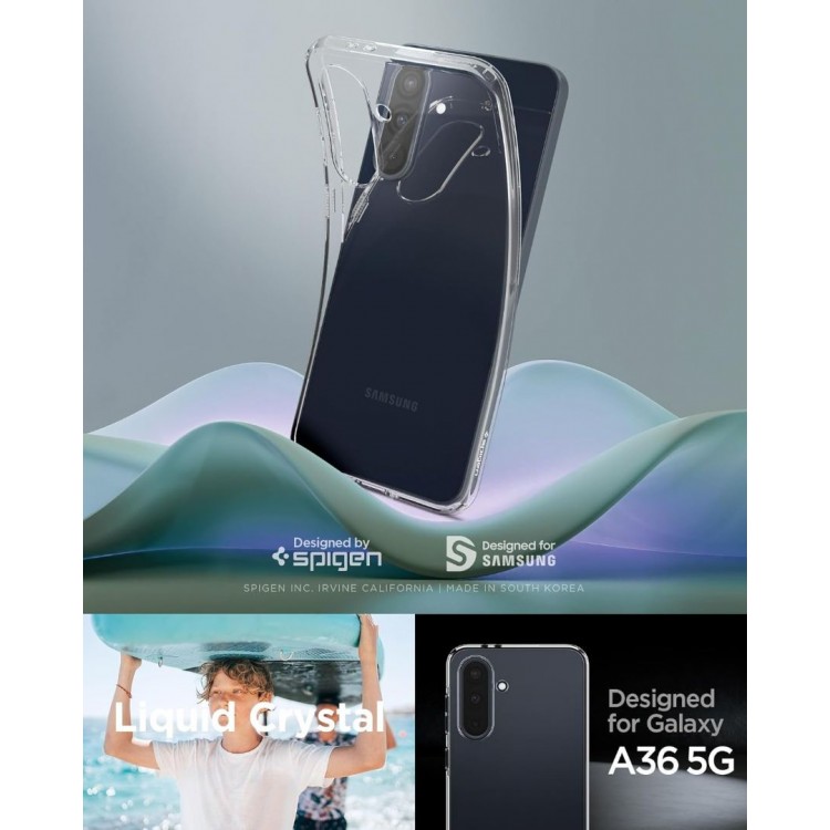Θήκη Spigen SGP LIQUID CRYSTAL για Samsung Galaxy A36 5G 2025 - CRYSTAL ΔΙΑΦΑΝΗ - ACS09167