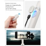 Spigen SGP One Push MAGSAFE+ Auto Opening ΑΣΥΡΜΑΤΟ Selfie Stick Bluetooth Remote ΤΡΙΠΟΔΑΣ 360 - DUNE ΜΠΕΖ - AMP09535
