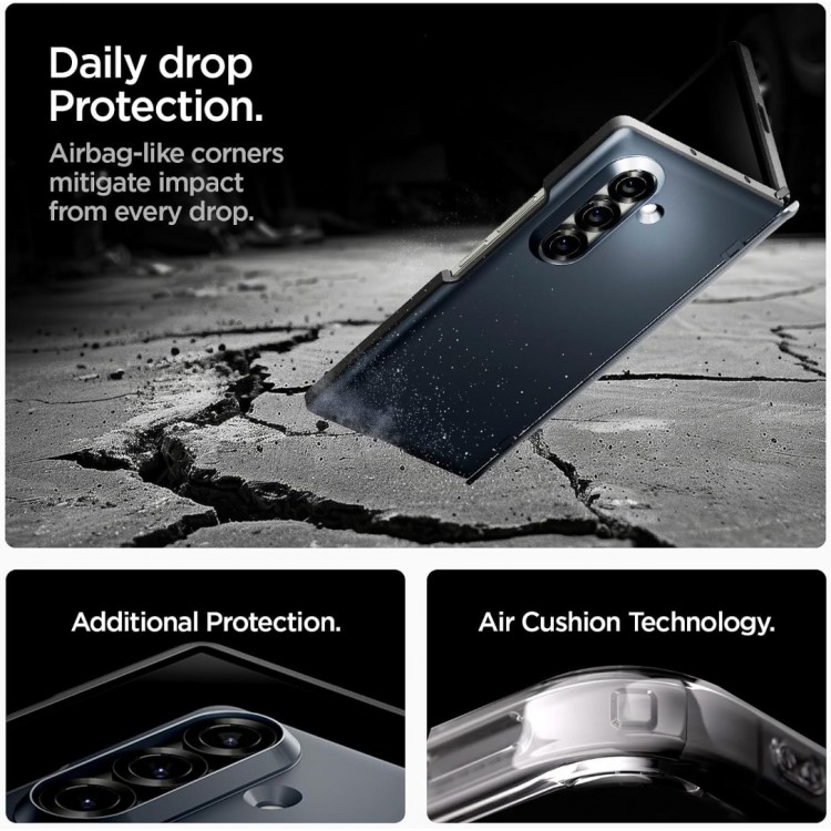 Θήκη Spigen SGP Slim Armor Pro για SAMSUNG GALAXY Z FOLD 7 2025 - Metalslate ΜΠΛΕ - ACS09552
