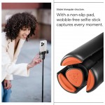 Spigen SGP Velo MAGSAFE AUTO-OPEN ΑΣΥΡΜΑΤΟ Selfie Stick Bluetooth Remote ΤΡΙΠΟΔΑΣ 360 - S541W - ΜΑΥΡΟ - AMP09336