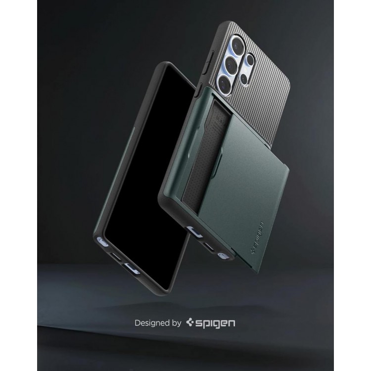 Θήκη SPIGEN SGP SLIM Armor CS για Samsung Galaxy S25 ULTRA 5G 2025 - Abyss Green - ACS08968