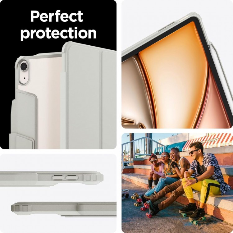 Θήκη SPIGEN SGP Air Skin Pro FOLIO για Apple iPad PRO 13 7ης Γενιάς 2024 - ΓΚΡΙ - ACS07014