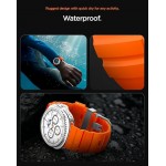 Spigen SGP WBS2 Λουράκι ΣΙΛΙΚΟΝΗΣ για SAMSUNG GALAXY WATCH 8 / CLASSIC (40 / 44 / 46 MM) - ΜΑΥΡΟ - AMP10151