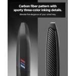 Θήκη Spigen SGP BK100 BMW Κλειδί με Carabiner κ κορδόνι, συμβατό με BMW Smart Key Remote Control Cover - ΜΑΥΡΟ - ACS10425