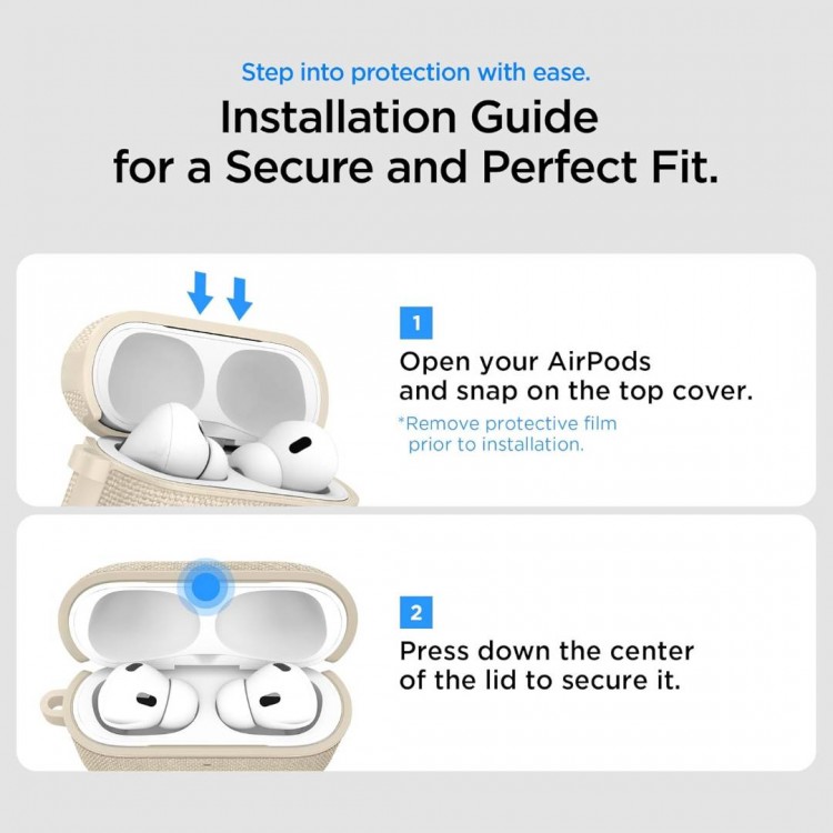 Θήκη Spigen SGP URBAN FIT για Apple AirPods PRO 3 2025 - Dune ΜΠΕΖ - ACS10020